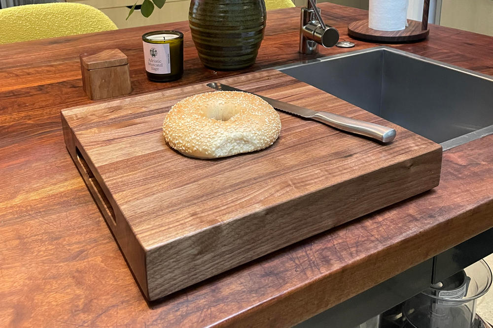 White Oak Bread Serving Board Wood Kitchen Food Chopping Board