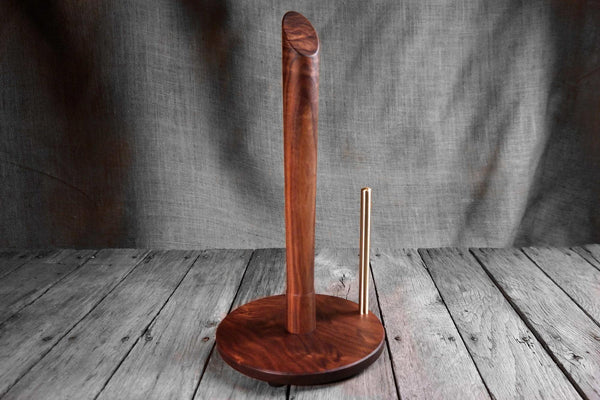 Paper Towel Holder Flat Top - The Wooden Palate