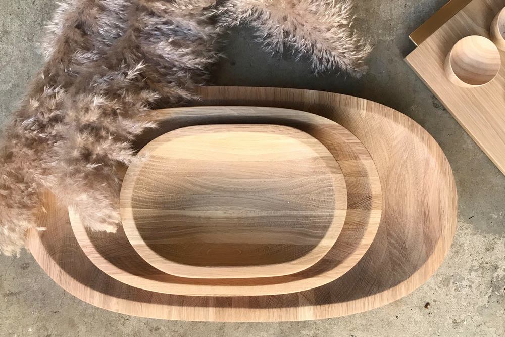 Oval Bowl Set of three